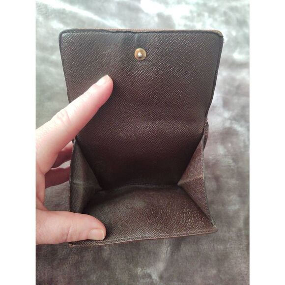Authentic Louis Vuitton Damier Brown Wallet LV - Picture 5 of 9